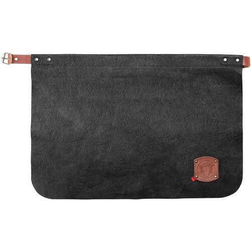Rusticstyle Vorbinder, Fb. schwarz, B 60 x L 40 cm : 100% Leder  : schwarz