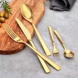 thumbnail of GRÄWE Besteck-Set Porto, 10-teilig, 2 Personen, Edelstahl, gold
