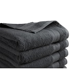 thumbnail of DoubleDry Badhanddoeken 6 st 70x140 cm - 100% katoen 500 g/m2 - antraciet
