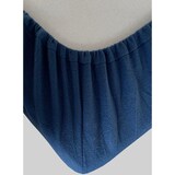 thumbnail of Fleece Winter Spannbettlaken 120-130x200 cm Dunkelblau Wärme kuschelig