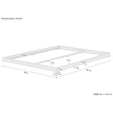 thumbnail of Niederflurbett Bodenbett Studentenbett Teenagerbett 160x200 Buche Massivholz V-60.66-16 Rollrost inkl.