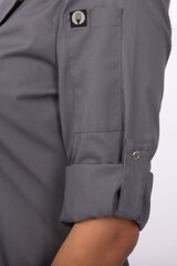 thumbnail of Chef Works® Damenkochjacke LANSING, Knöpfe, lite & Cool Vent™, Grau, Größe L