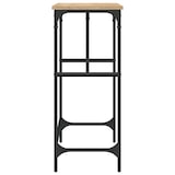 thumbnail of Mesa consola madera de ingeniería roble Sonoma 100x32x75 cm