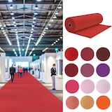 thumbnail of Arquiservi - Moqueta Ferial Roja Ignífuga al corte 1X15 (15M2) – Ideal para Eventos, Ferias y Stands