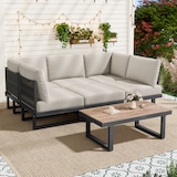 thumbnail of Merax tuin loungeset, 6 personen, grijs