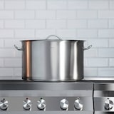 thumbnail of Royal Catering - Royal Catering Casserole Induction Fond Rapporté Sandwich Triple (44 L, Ø 45 cm, Avec Couvercle, Inox Aluminium, Poignées Cool