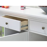 thumbnail of Venedig Sideboard 3 Türen und 3 Schubladen, Breite 143 cm, Höhe 91 cm weiß.