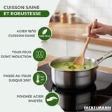 thumbnail of Casserole 18 cm en inox 18/10 Triply Fackelmann Vita3