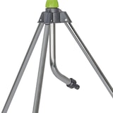 thumbnail of Irrigatore da giardino rotante su treppiede in alluminio. Gittata massima 14 m. Connettore rapido VITO.