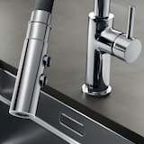 thumbnail of BLANCO CATRIS-S Flexo Küchenarmatur Wasserhahn Hochdruck chrom Schlauchbrause