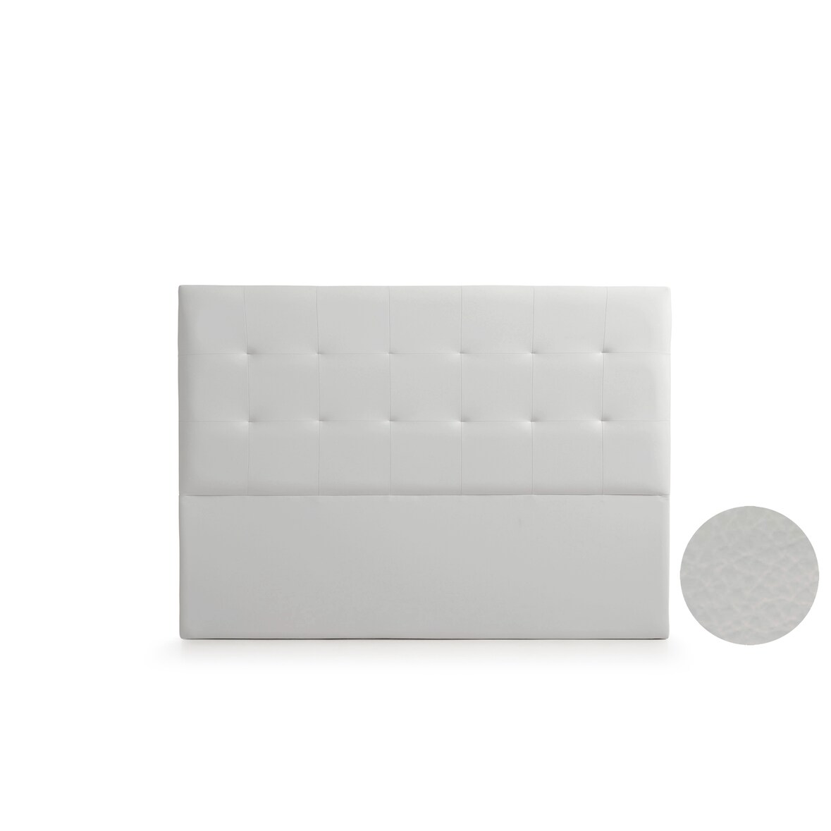 Cabeceira Estofada ATENEA Pele Sintética 210 x 120 x 8 cm - Moonia