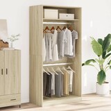 thumbnail of vidaXL Kleiderschrank Sonoma-Eiche 100x50x200 cm Holzwerkstoff