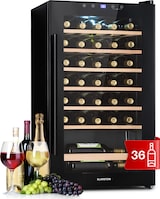 thumbnail of Klarstein Barossa 32 Uno Weinkühlschrank 1 Zone 95 Liter / 36 Flaschen Touch-Display Schwarz