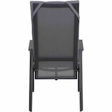 thumbnail of SIENA GARDEN Valencia Move Sessel matt anthrazit / salt&pepper