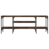 thumbnail of Helloshop26 - Multimedia-TV-Ständer TV-Regal Sideboard TV-Schrank Esszimmer Wohnzimmer Schlafzimmer geräucherte Eiche 121 x 35 x 45 02_0027324