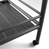 thumbnail of Desserte intérieur à roulettes en acier anthracite