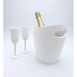 thumbnail of Mc Ristorazione, Glacette, PP, Ø 19,5 cm. H. 23,2 cm., Bianco
