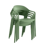 thumbnail of METRO PROFESSIONAL Silla apilable Gastro Laveria, plástico, verde oliva