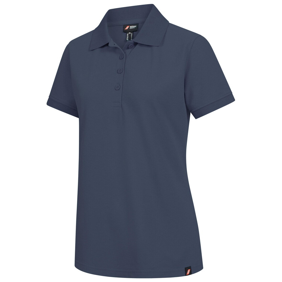 Nitras Motion Tex Plus Poloshirt  | Gr. 3XL | Arbeitsshirt Damen | marineblau