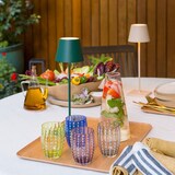 thumbnail of Zafferano Poldina Pro Dark Green LED-Tischlampe, wiederaufladbar und dimmbar, mit einer Akkulaufzeit von bis zu 12 Stunden.