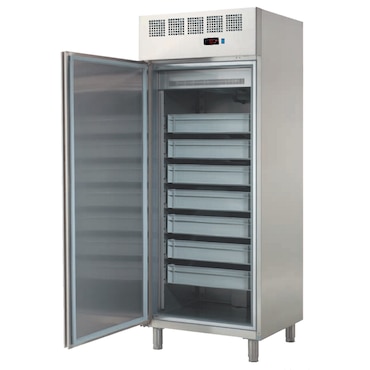 EURAST - Armário de peixe refrigerado com 7 gavetas. 1 porta dupla - 760x720x2010 mm - 620 W 230/1V - 70899509