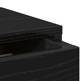 thumbnail of vidaXL Monitorständer mit Schubladen Schwarz Eichen-Optik 100x27x15 cm