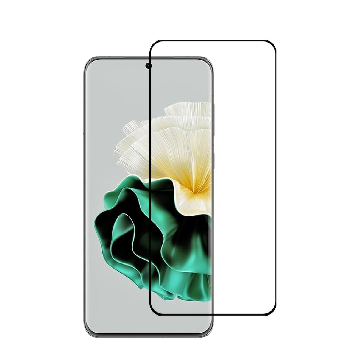 6x 9H Panzerglas für Huawei P60 Pro FULL COVER Displayschutz Schutzglas Hartglas Schutzfolie HD KLAR