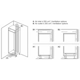 thumbnail of Bosch  Serie 2, Einbau-Kühlschrank mit Gefrierfach, 102.5 x 56 cm, Schleppscharnier KIL32NSE0