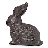thumbnail of Dekofigur Hase aus Gusseisen braun Antik-Look - Gartendeko Osterhase wetterfest für draußen -  für Garten Terrasse Balkon ca. 22x11x22 cm
