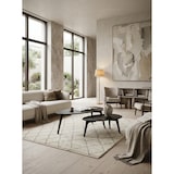 thumbnail of Retro Couchtische aus Mango Massivholz, 2er Set für stilvollen Wohnbereich. Schwarz, 100x50x42 cm | Kadima Design