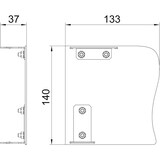 thumbnail of OBO Bettermann Endstück Designkanal GAD ER Swing EL 6115925