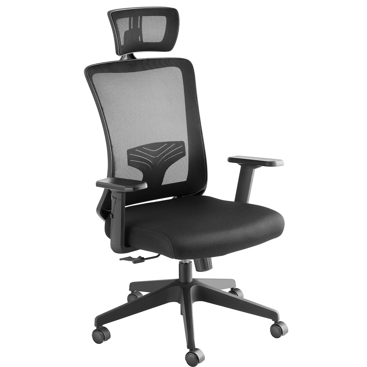 tectake Sedia da ufficio Phoibe ergonomica con poggiatesta regolabile - 405324