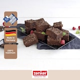 thumbnail of Zenker Special Creative Brownie-Backform, Brownie Form, Backform, Kuchenform, Telfon Classic, Schwarz, L 27 cm, 7407