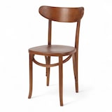 thumbnail of Bistromania - Chaise de bistrot PIGALLE - Bois d'orme Foncé - L40x45xH82 cm