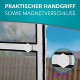 thumbnail of Fliegengitter Insektenschutz Tür Alurahmen auf Maß Mückengitter Balkontür,Farbe:braun (RAL8017),Größe (Breite x Höhe):120 x 240 cm (Profile auf Maß)