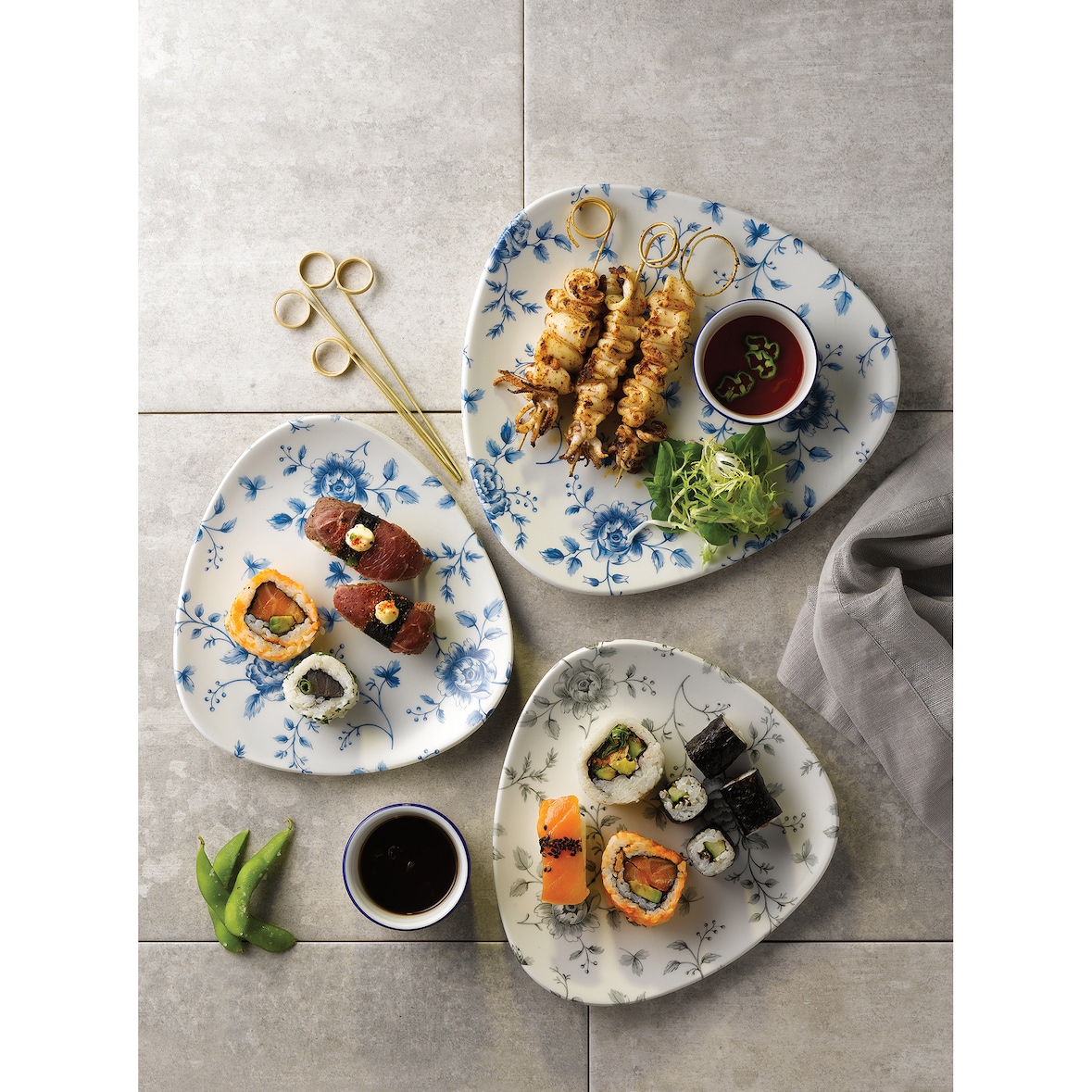 Churchill Super Vitrified Vintage Prints Victorian Calico Prague Flachenteller 30,5cm, 6 Stück Prag Viktoria-Kaliko Rund