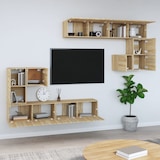 thumbnail of vidaXL TV-Wandschrank Sonoma-Eiche Holzwerkstoff