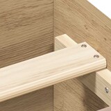 thumbnail of vidaXL Bettgestell ohne Matratze Artisan-Eiche 120x190cm Holzwerkstoff