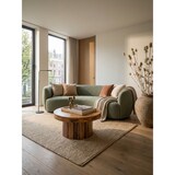 thumbnail of Massivholz Couchtisch, Sheesham, Braun Lackiert, robuster Sockelfuß. 60x60x30 cm | Kadima Design