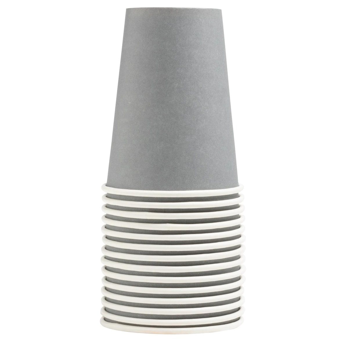 Pronappe 89118I 20x 15 Pappbecher, 20 cl - Grau