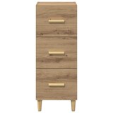 thumbnail of vidaXL Sideboard Artisan-Eiche 34,5 x 34 x 90 cm Holzwerkstoff