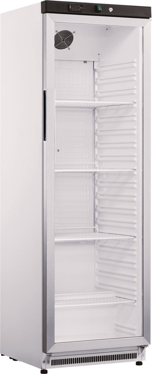 Abs-Kühlmöbel 1 Glastür 400 lt belüftet +0 +10 °C - ZX