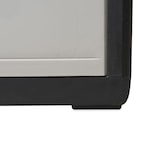 thumbnail of vidaXL Gartenschrank mit 4 Regalen Schwarz und Grau