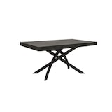 thumbnail of PAEAN Tavolo da pranzo allungabile di design moderno industrial cm 90 x 160/200/240 x 77 h colore Antracite