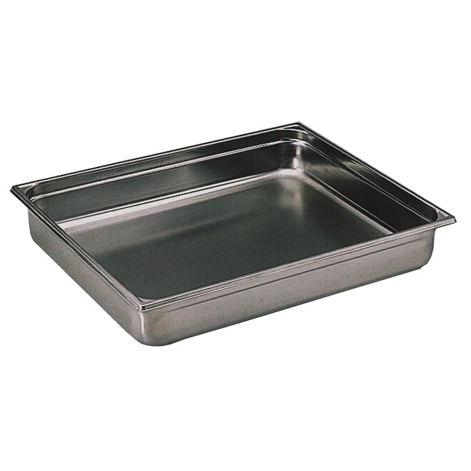 Bourgeat Bac gastro inox GN 2/1 H.20 cm plein sans anses Bourgeat- 740020