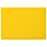 thumbnail of Muvell Schneidebrett Kunststoff HDPE500 | Gelb 60x40x2 cm | Schneidbrett | Gastro Profi HACCP Geflügel Küchenbrett | 1 Seite mit Saftrinne |