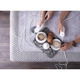 thumbnail of Briebe EB1131 Calienta Camas Eléctrico Doble, Medidas 150x160 cm, 3 Niveles Temperatura, Lavable, Polar, Blanco, 120W