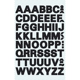 thumbnail of Avery Zweckform® 3780 Buchstaben-Etiketten - A-Z, 9,5 mm, schwarz, selbstklebend, wetterfest, 104 Etiketten