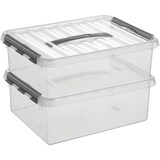 thumbnail of helit Aufbewahrungsbox 10L - transparent