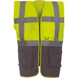 thumbnail of Gilet multifonction haute visibilité  jaune|gris T.XL Yoko